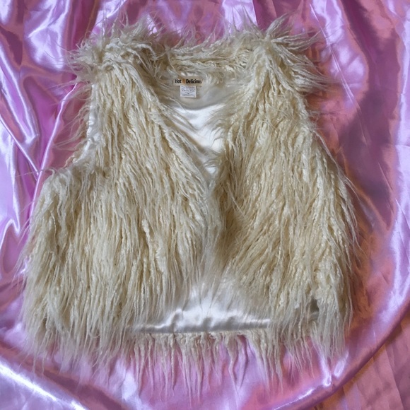 Tops - Faux Fur Vest